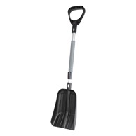 AMiO Teleskopska lopata za snijeg s aluminijskom oštricom, 103–131 cm