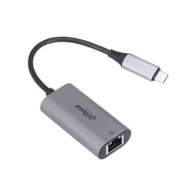 DAHUA USB-C na Ethernet adapter TC31, 1000 Mbit/s, siva