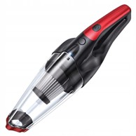 LIVEFY Bežični usisavač za auto Cleano, 150W, crno/crveni