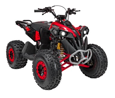 Quad na akumulator Renegade HighPer 125CC Combustion, crveni