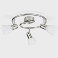 Reflektor, Burlap, 50233/17/E7, 3xE14, 40W, 230V, mat krom