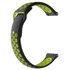 B-STRAP Silicone Sport remen za Huawei Watch GT2 42mm, black/green