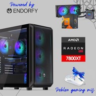 FUTURAIT Stolno računalo Endorfy GamerPC / AMD Ryzen 7 7800X3D, 32GB, 1TB SSD+2TB HDD, AMD RX 7800XT, Windows 11 Pro