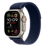 APPLE Pametni sat Ultra2 v2 Cellular, 49mm, Natural Titanium kućište, plavi Trail Loop - M/L