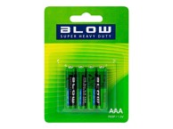 BLOW Baterije Super Heavy Duty AAA R03P, 4 kom