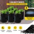 VEVOR Hidroponski sustav Deep Water Culture s 8 kanti 30x30x38 cm, crni