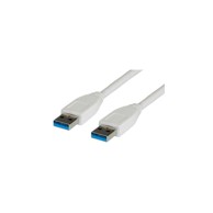 ROLINE VALUE USB3.0 kabel, Tip A-A M/M, 3.0m, bijeli