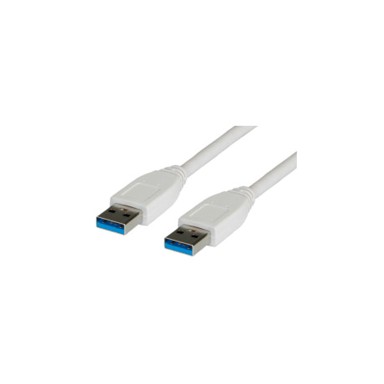 ROLINE VALUE USB3.0 kabel, Tip A-A M/M, 3.0m, bijeli