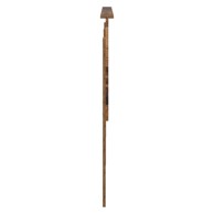 Uzglavlje za krevet 180 cm staro drvo, smeđe