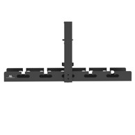 MACLEAN Organizator kabela MC-105 B, ispod stola, crni