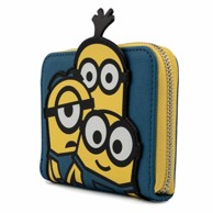 LOUNGEFLY Novčanik MINION TRIPLE MINION BELLO, s patentnim zatvaračem