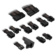 KOLINK Pleteni produžni kabel Core Pro 12V-2x6 Type 2 - Jet Black/Gunmetal Grey