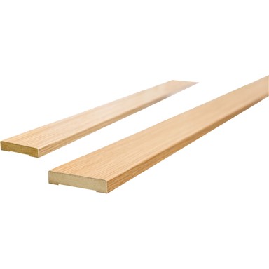 EUROLAM Drvena pokrovna letva, hrast, 4x1x210 cm