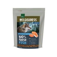 REAL NATURE Suha hrana za pse Wilderness Fresh Fish Adult, losos, 1 kg