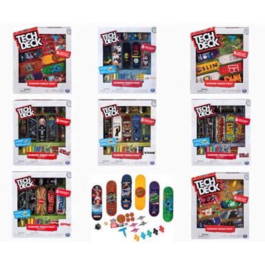 TECH DECK Set Bonus Sk8 Shop, 6/1