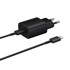 SAMSUNG Punjač EP-TA800EBE, zidni, 25W, USB-C + kabel, crni (bulk)