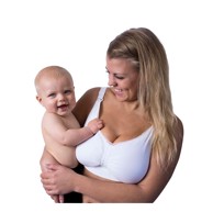 CARRIWELL Grudnjak za trudnice i dojilje podstavljeni, Carri-Gel, bez žice, XL