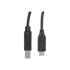 STARTECH USB-C na USB-B kabel USB2CB3M, USB 2.0, 3 m, crni