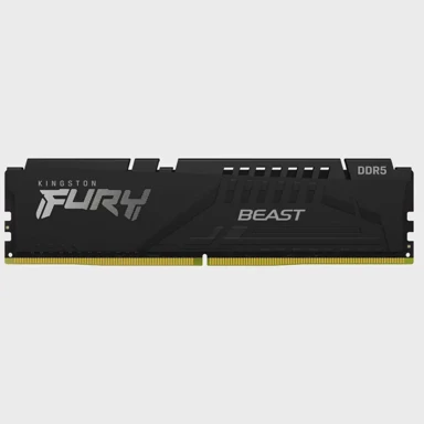 KINGSTON Radna memorija FURY Beast, 128 GB, DDR5, 5600 MT/s, CL36, kit 2×64 GB, crna