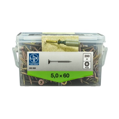 LUX TOOLS Vijak za drvo 5x60 200/1