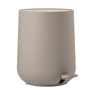 ZONE Svjetlo smeđa plastična kanta za smeće s pedalom 3 l Nova