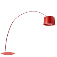 FOSCARINI Stajaća lampa Twice As Twiggy, crvena
