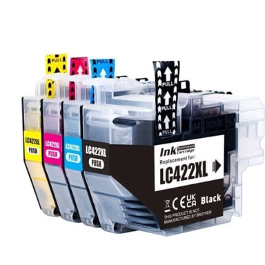 TONER123 Komplet Brother LC422XLVAL / MFC-J5340DW, MFC-J5345DW, MFC-J5740DW, MFC-J6540DW, MFC-J6940DW, crna XL, cijan XL, magenta XL, žuta XL