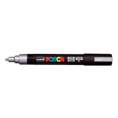 UNI POSCA Marker pc-5m, srebrni