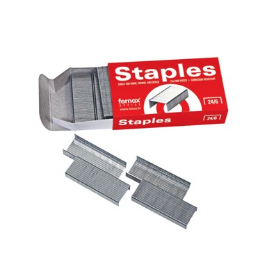 FORNAX Ulošci za klamericu, 24/6, 1000 kom