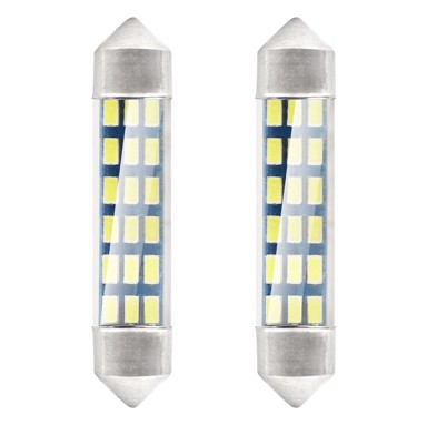 AMIO LED žarulja STANDARD Festoon C5W/C10W/C3W, 3014, 18 SMD, 41 mm, 12 V, bijela