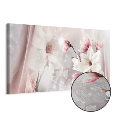 Slika Magnolia Reflection, jednodijelna, uska, 150x50 cm