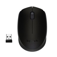 LOGITECH Miš M171, crni, optički, bežični