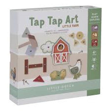LITTLE DUTCH Kreativni set tap tap Mala farma