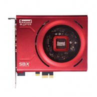 CREATIVE LABS Zvučna kartica Sound Blaster Z SE, 7.1, 24-bit, PCI-E, Dolby Digital, crvena