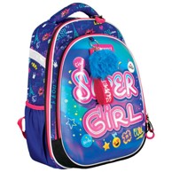 CONNECT Anatomski školski ruksak XT Super Girl 25