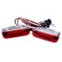 EINPARTS LED svjetlo za vrata, bijelo-crveno, za Porsche Cayenne, Seat Alhambra, Škoda Superb, VW Eos, Golf, Jetta, Passat i Sharan
