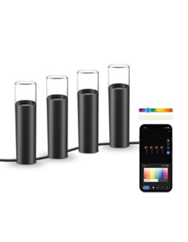 KSIX Set 4 SmartLED vanjska svjetiljka