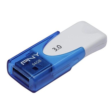 PNY USB stick Attache 4, plavi, 64 GB, 3.0