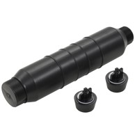 Zimska boca za bazen Gizzmo s 2 zimska čepa, HDPE, crna