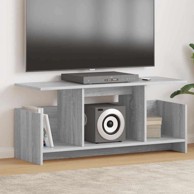 TV stalak 102x35x45 cm od konstruiranog drva, siva sonoma