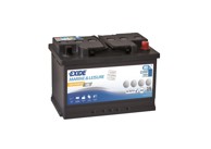 EXIDE Akumulator Equipment gel ES900 80Ah D+ 35,3x17,5x19,0 (900A)