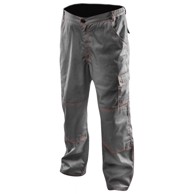 NEO TOOLS Radne hlače, crne, 81-420