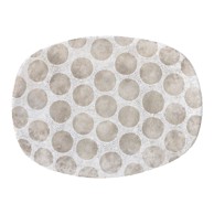 BLOOMINGVILLE Ukrasni pladanj 32x42 cm Felan