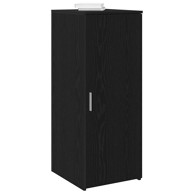Ormarić za pohranu crni 40x45x103,5 cm konstruirano drvo
