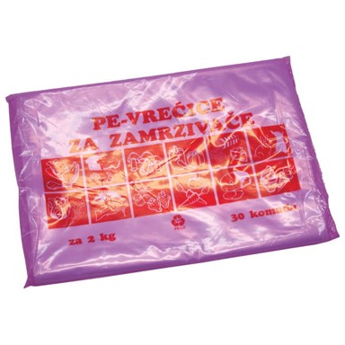 METALOPLAST Vrećica pvc 2kg pk30, prozirna