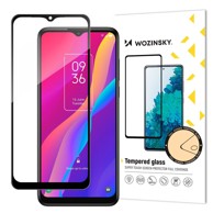 WOZINSKY Kaljeno staklo 9H za TCL 30E, crni okvir