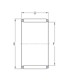 GK Sklop igličastog ležaja K 32 x 37 x 17 mm