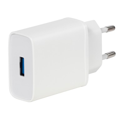 VIVANCO Punjač VIVANCO 60807, qc 3.0, 18w, 3a usb, bijeli