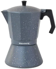 KLAUSBERG Aparat za espresso 12 šalica sivi mramor