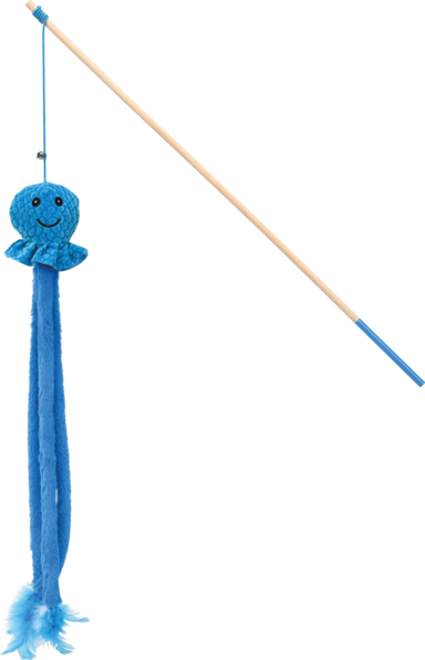 ANIONE Igračka za mačke na štapu, Jellyfish